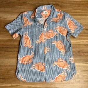 Surfsidesupply Short-Sleeve Shirt – Men’s Size L – Casual Button-Up